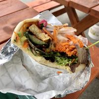 Banh Mi at The Hwy Cafe in Pemberton