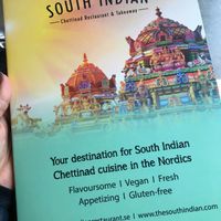 Lots of vegan options at The Madras Lounge - Södermalm in Stockholm