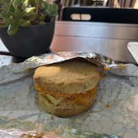 Bacon Biscuitt  at Little Barn Coffee House in Los Angeles