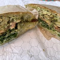 Pesto Chicken  at Little Barn Coffee House in Los Angeles