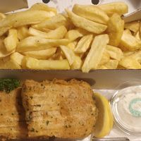 Tofish and chips at #fish - Marchmont in Edinburgh