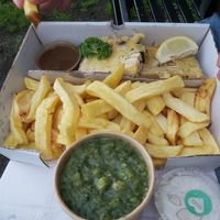 Tofish and chips at #fish - Marchmont in Edinburgh