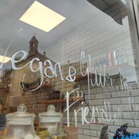 Window at #fish - Marchmont in Edinburgh