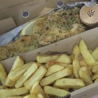 Tofish and chips   at #fish - Marchmont in Edinburgh