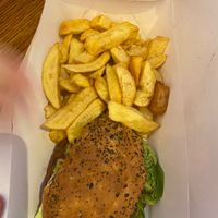 Burger supprt at #fish - Marchmont in Edinburgh