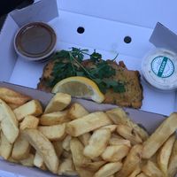 Tofish and chips  at #fish - Marchmont in Edinburgh