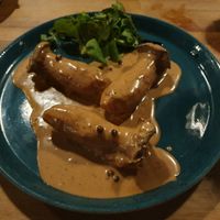 fillets of trumpet royale at Oliveira Kitchen in East London