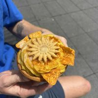 This year's supreme vegan pie award winner. Nacho pie! So good. at Richoux Patisserie in Auckland