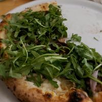 Boscaiola pizza at Pizzeria Grano in Vancouver