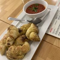 Garlic knots  at Pizzeria Grano in Vancouver