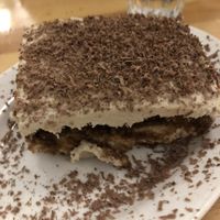The tiramisu is SO GOOd  at Pizzeria Grano in Vancouver