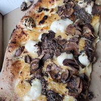 Tartufo pizza at Pizzeria Grano in Vancouver