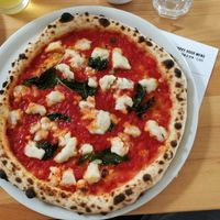 Margherita pizza at Pizzeria Grano in Vancouver