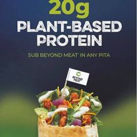 20g Plant-Based Protein.  Beyond Meat Pita. at Pita Pit in Roseburg
