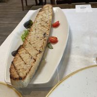 Rosemary bread, half serving. *Ask for the bread to be prepared without butter*  at Bevri in Palo Alto