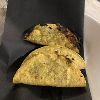 Mini quesadillas with different fillings and salsas inside  at Chilango PDX in Portland