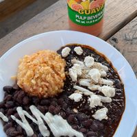 Mole negro taco bowl   at Chilango PDX in Portland