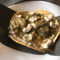 Poblano tostada at Chilango PDX in Portland