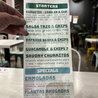 Menu  at Chilango PDX in Portland