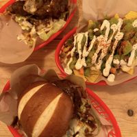 Loaded vegan nachos   at How On Earth in Exeter