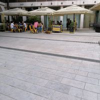 Seating area outside at Submarine Burger in Rijeka