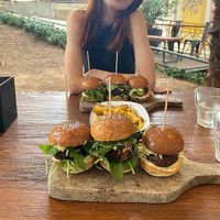 Vegan sliders at Submarine Burger in Rijeka