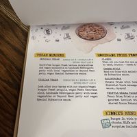 Menu  at Submarine Burger in Rijeka