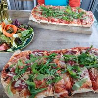 Pizza at Alt Stazione in Loerrach