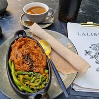 The Inschera is super delicious 😋 at Lalibela in Ingolstadt