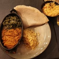 Rote Linsen & Spinar, lecker gewürzt at Lalibela in Ingolstadt