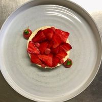 Strawberry pie 😋 at Die Reichsstadt in Gengenbach