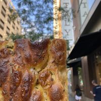 Focaccia  at Eataly in Chicago