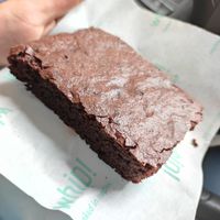 Vegan Brownie at Whip Bakery in Naples
