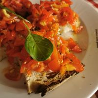 Bruschetta at Mammina in Naples