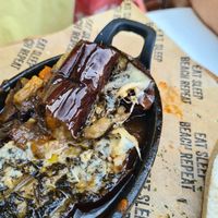 Cheese in the vegan option :( at Habana Beach in The Hague