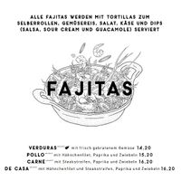 Fajitas at TamTam in Ingolstadt
