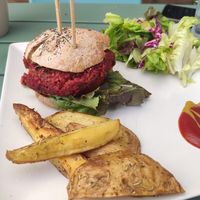 Hamburguesa at Brio in Tarifa