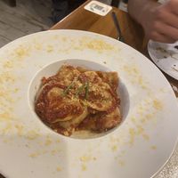 Ravioli vegano at Brio in Tarifa