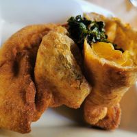 Pumpkin panzerotto at Brio in Tarifa