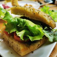 Focaccia at Brio in Tarifa