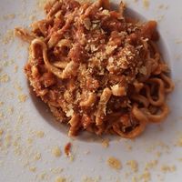 Vegane Bolognese at Brio in Tarifa