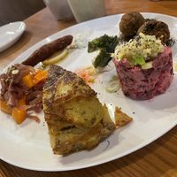 Tapas combo! So delicious. 😋   at Brio in Tarifa