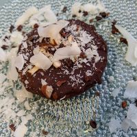 Cocochoc dessert 🥥🍫 at Brio in Tarifa