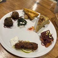 Vegan tapas variation   at Brio in Tarifa