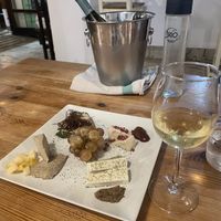 Vegan cheese board  at Brio in Tarifa