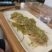 Vegan ravioli   at Brio in Tarifa