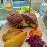 Burger de Jackfruit at Brio in Tarifa