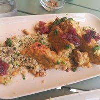 Tempe de Garbanzos at Brio in Tarifa