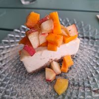 Cheesecake at Brio in Tarifa