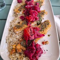 Tempeh at Brio in Tarifa